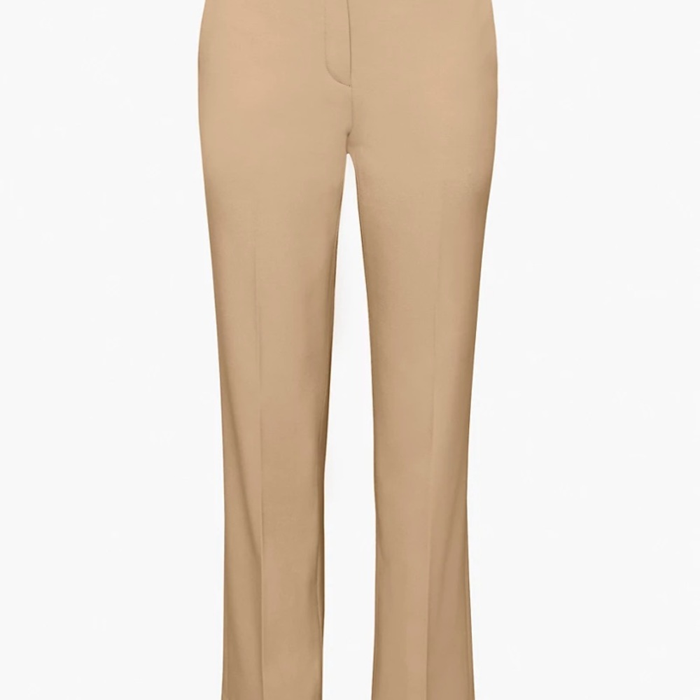 Aritzia babaton command pant size 0 in gold camel NWT - Picture 4 of 8